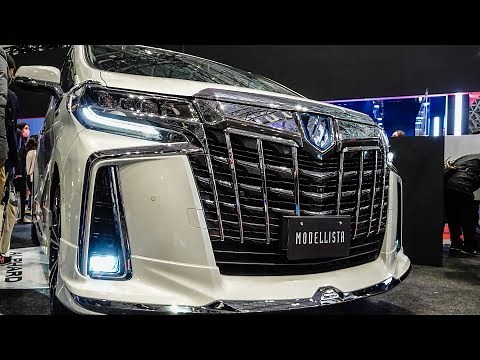 (4K) TOYOTA ALPHARD MODELLISTA - TOKYO AUTO SALON 2020