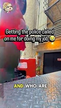 Karen Calls Cops on Delivery Worker Doing Her Job. Via @aniyah.miye On IG
