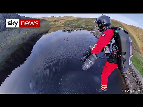 Jet-pack medics: a new way to rescue people