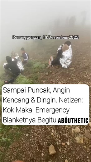 FOLKMEDIA ALTERNATIF on Instagram: "Kayak pakai sarung kedinginan. . . [ zaindwis ]"