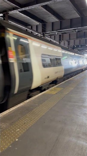 Class 390 leaving London Euston for Manchester Piccadilly ns Milton Keynes central