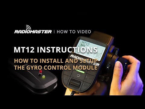 How to Install and Setup | RadioMaster MT12 Gyro Control Module Setting Instructions