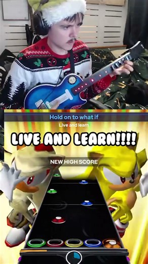 LIVE AND LEARN!!! #funny #gaming #yarg #jinglejam #sonicthehedgehog #liveandlearn