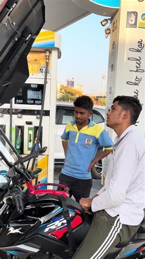 Petrol Filling After Installing SEPAL SHIELD #tvsraider #shorts #shortvideo #shortsfeed