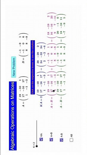3×3 Matrix Operations using GeoGebra | Matrix Addition,Subtraction & Multiplication #short #geogebra