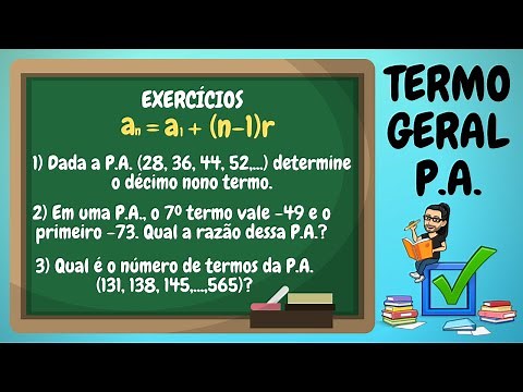 TERMO GERAL DA PROGRESSÃO ARITMÉTICA (P.A.) – EXERCÍCIOS RESOLVIDOS PASSO A PASSO