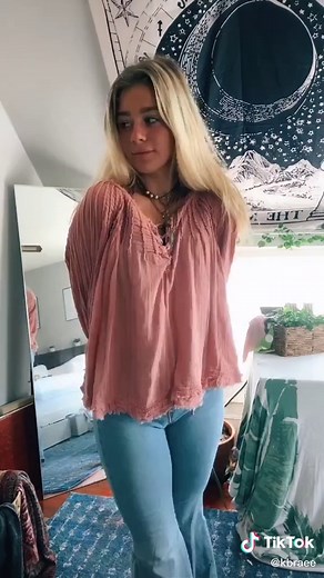 Hippie but make it ✨grade school appropriate✨ (in college they don’t tell you how to dress) #outfits #hippie #foryou #boho