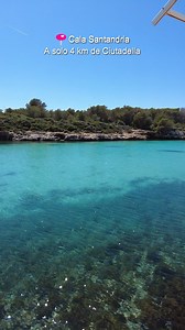 Platja de Santandria 🤩🏖️🌞🏊🤩 Menorca Menorcatour Síguenos en https://www.instagram.com/menorcatour Más info: https://menorcatour.com/menorca/playasmenorca/playa-de-santandria.html 📹 24/04/25 #menorca #menorcaparadise #menorca_eyes #menorca_nature #menorcaisland #menorcaturismo #menorcaexisteix #menorcatour #playasmenorca #santandria | Menorca Menorcatour