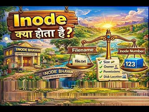 Inode क्या है? 🧠 | Real Life Example + Linux Demo (Beginner Guide)