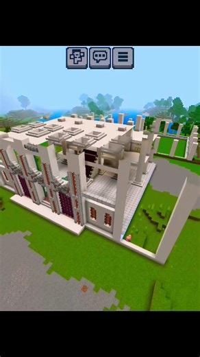 building a palace 🏛️ #minecraftbuilding #minecraft