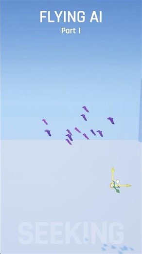 Flying ai that seek and pursue targets
