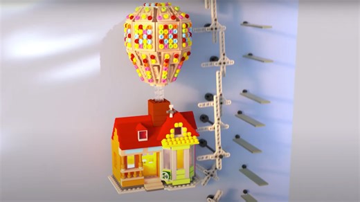 Mindblowing Animation Brings Musical UP LEGO Machine to Life