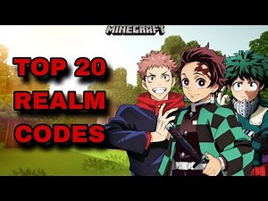 TOP 20 BEST REALM CODES FOR MINECRAFT BEDROCK EDITION!