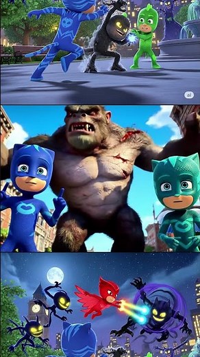 PJ Masks to the Rescue! Monster Invasion in the Ci