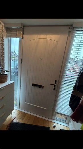 UPVC Window & Door Doctor 🔧🚪🏡 Composite Door Adjustment Composite doors can sometimes drop or move over time, which can cause: ❌ Door catching on the frame ❌ Difficulty closing ❌ Lock not engaging properly ❌ Poor sealing and drafts This composite door had exactly those issues — it was not closing or locking correctly and was catching on the frame. We carried out a full professional adjustment, realigning the door and locking system. Now the door is: ✔ Closing smoothly ✔ Latching correctly ✔ L