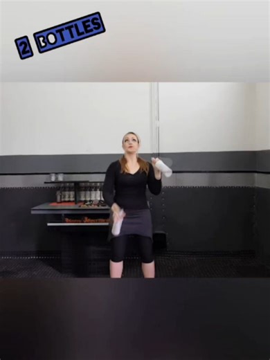 Elizaveta Soboleva on Instagram: "Additional tricks with 2 bottles + Routine. Medium level. Flair for Beginners #flairforbeginners #flairstepbystep #flair #bartending #basic #skills #tutorials"