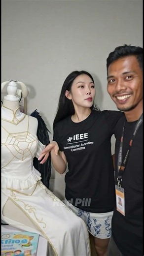 behind the scene albedo overlord cosplay #anime #behindthescenes #cosplay #albedo #overlord