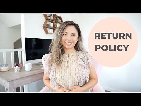 Online Boutique Return Policy Guidelines | How to Create a Return Policy