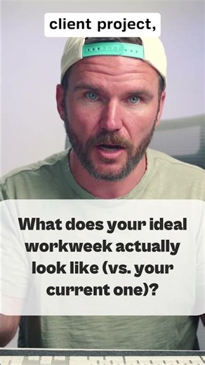 My Ideal Workweek Kinda Looks Like This
