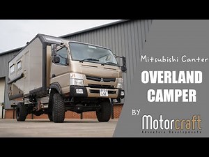 Mitsubishi Canter 4x4 Overland Camper