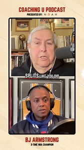 3.6K views · 13 reactions | ️ NEW PODCAST: Coach Brendan Suhr is joined by 3-Time NBA champion BJ Armstrong on episode 284 of the Coaching U Podcast pres. by Noah Basketball  Listen on your favorite platform:  coachingulive.com/pod  Watch! coachinguplus.com/programs/ep284 | Coaching U | Facebook
