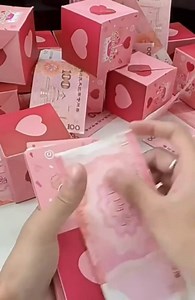 Surprise Gift Box - Creating The Most Surprising Gift, 2023 New Folding Bouncing Red Envelope Gift Box, Pop Up Surprise Luxury Gift Box, Birthday Money Box Xmas Proposal Gift Box (Pink A, 20BOX)