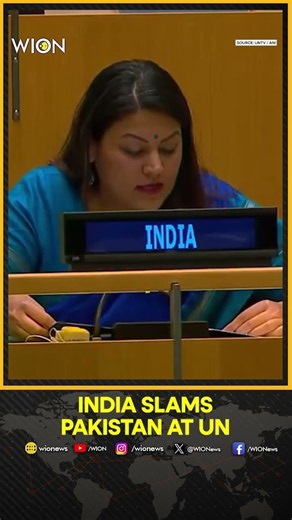 India's UN Envoy Slams Pakistan's "Bigotry and Hatred" Remarks | WION