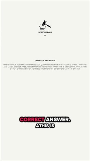 Daily LSAT Question 10 - Analytical Reasoning🧠⚖️