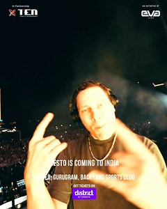 1.5K views | GURUGRAM, ARE YOU READY? Tiësto is coming to town on Feb 13th! Get ready for the most epic night of your life! Book now and let's party! | Insider.in | Facebook