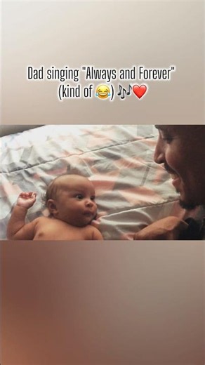Dad Sang "Always and Forever" to His Baby Girl... But Forgot the Words