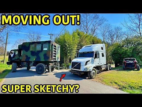 We Got Kicked Out!!! Moving Everything From Our Parents House!