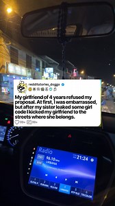 my girlfriend of four years refused my proposal. At first, I was embarrassed, but after my sister leaked some girl code, I kicked my girlfriend to the streets where she belongs. #reels #askreddit #redditstories #reddit #redditposts #aitah #redditstorie #aita | Viral Way 3.5