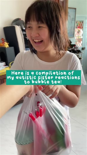 Here’s a compilation of Audrey’s reaction to BBT! It’s autism awareness week, I wanted to bring her out on a Sunday, but I’m down with covid… don’t worry Audrey is fine! #autismawareness #autistic #autisticteenager #audreytay