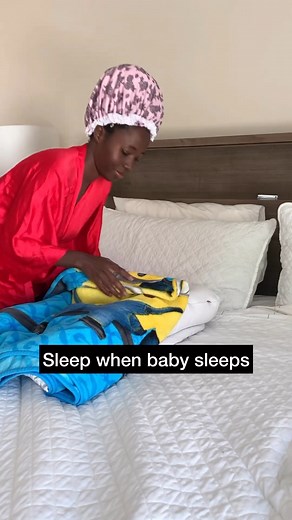 352K views · 3.1K reactions | Sleep when baby sleep never applies to our generation. Do you actually sleep she your baby is sleeping? #momlifebelike #newbornmom #motherhood | Kameron & Naomi | Facebook
