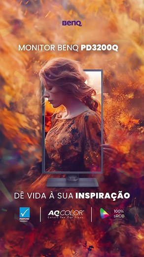 🎨 Dê Vida à Sua Inspiração: Monitor BenQ PD3200Q🎨 Deixe sua criatividade fluir e suas ideias ganharem vida com o extraordinário Monitor BenQ PD3200Q! 🌟🎨 #inspiracao #desenho #design #benquality #work #technology | BenQ Brasil
