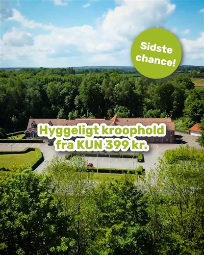 Vil du nå at gøre som 300 andre og få fingrene i et billigt ophold på Nilles Kro? 🤔 Så skal du være hurtig, for dealen udløber i morgen til midnat ⏰ 1-2 overnatninger inkl. eftermiddagskaffe, 3-retters menu/buffet og morgenbuffet fra KUN 399 kr. pr. person 😍 Find dealen i kommentarfeltet 👇 | Deal.dk