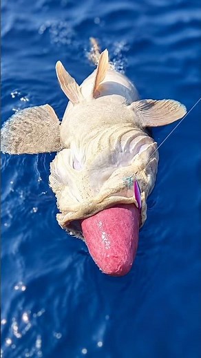 A STRANGE PHENOMENON HAPPENS IN A FISH'S MOUTH! #shorts #uniquefacts #barotrauma