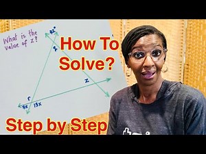How To Solve Triangle Math Puzzle Step By Step!