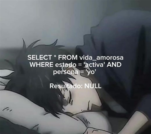 En fin los buenos nunca ganan :V #sql #basededatos #informatica📱💻🖱 #ingienieriaensistema #yutaokkotsu