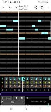 this is my first music made in beep box