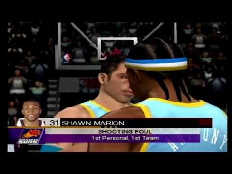 ESPN NBA Basketball 2K4 Suns vs Nuggets