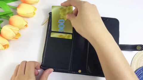 Wallet Case for Tracfone BLU View 5 B160V with Wrist Strap Flip Zipper Credit Card Holder Soft Stand Accessories Argyle Pattern Phone Cover for Trac Fone BLUE View5 160V 2024 Women Girls Black