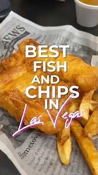 The BEST Fish and Chips in Las Vegas | The Codfather Review #lasvegas #vegas #codfather