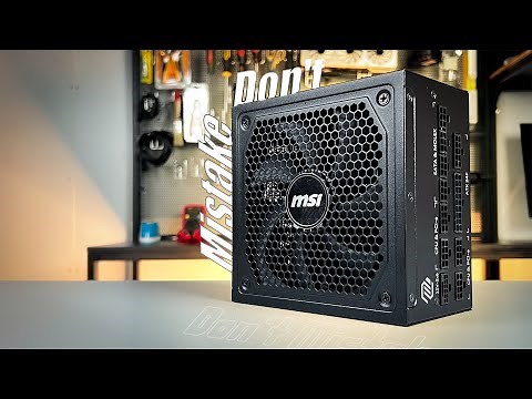 23K power supply review & more ! MSI MAG A1000GL PCIE5
