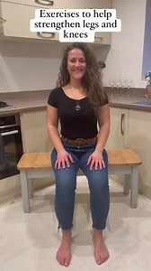 ⭐️ 2 exercises to help strengthen your legs and knees. ⭐️ Seated leg exertions and knee lifts engage multiple muscle groups, enhancing lower body strength, flexibility, and stability. They can improve circulation, reduce stiffness, and promote overall joint health. Additionally, these exercises help with balance and can be beneficial for those seeking low-impact options in their fitness routine. #homeexercise #kneehealth #seatedexercise #chairexercise #legstrength #arthritis #kneelift #strongleg