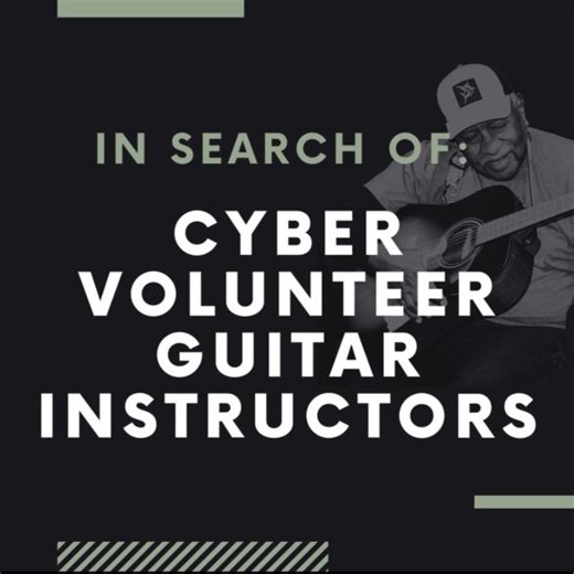 3.4K views · 76 reactions | Seeking passionate individuals to join our team as cyber instructors! Help shape the future of G4V education. Join us in empowering the next generation of graduates. #CyberInstructor #VolunteerOpportunity | Guitars For Vets | Facebook