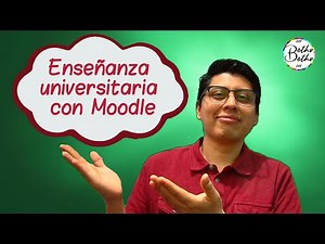 Primer acercamiento al aula virtual de Moodle - Enseñanza univeristaria con Moodle 2025.