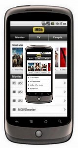 IMDB, disponibil acum sub forma de aplicatie oficiala pentru Android