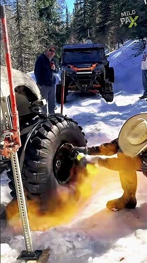 Why Mechanics Sometimes Use Explosions to Inflate Tires 💥😨