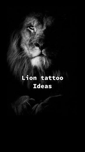 Unique Lion Tattoo Ideas for Men and Women